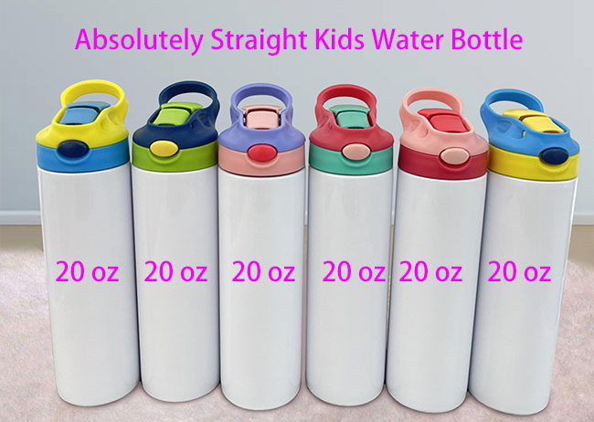 Sublimation Blank Kids straight Water Bottle Wholesale